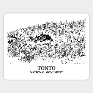 Tonto National Monument Sticker